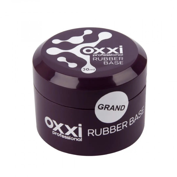 GRAND RUBBER BASE 30 ml (jar, without brush) OXXI