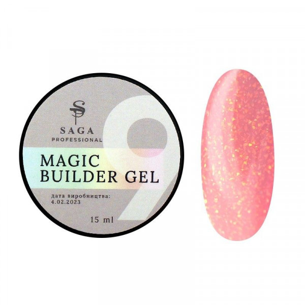 SAGA Builder Gel magic 15 ml No. 09