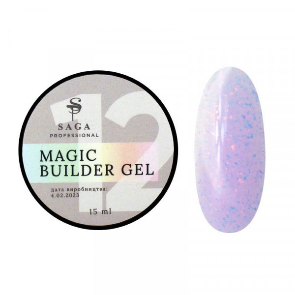 SAGA Builder Gel magic 15 ml No. 12