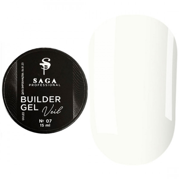SAGA Builder Gel Veil 15 мл 07