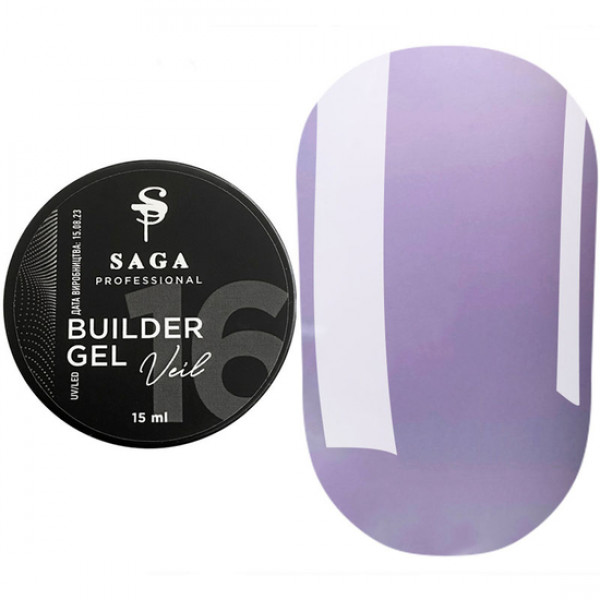 SAGA Builder Gel Veil 15 мл 16