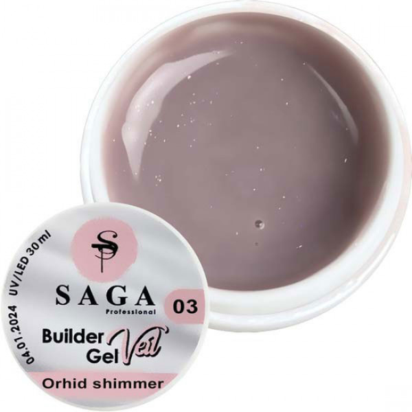 SAGA Builder Gel Veil 30 ml No. 03