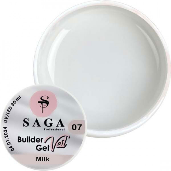 SAGA Builder Gel Veil 30 ml No. 07