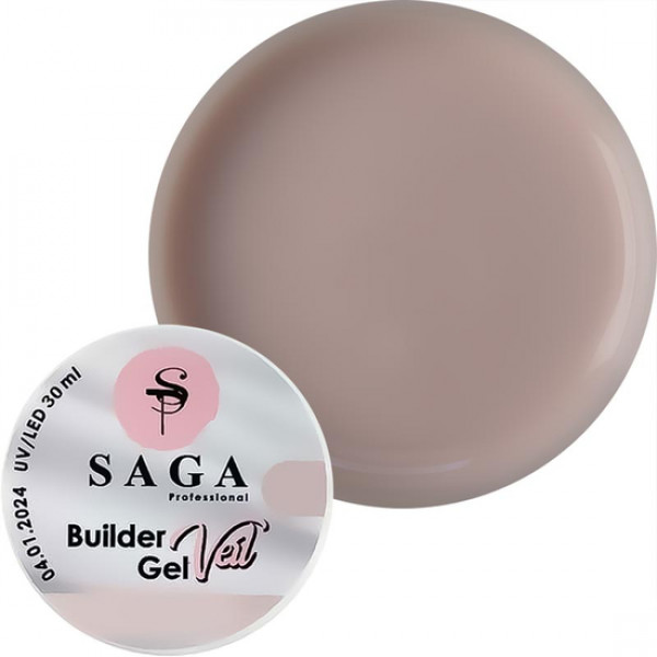 SAGA Builder Gel Veil 30 ml No. 08