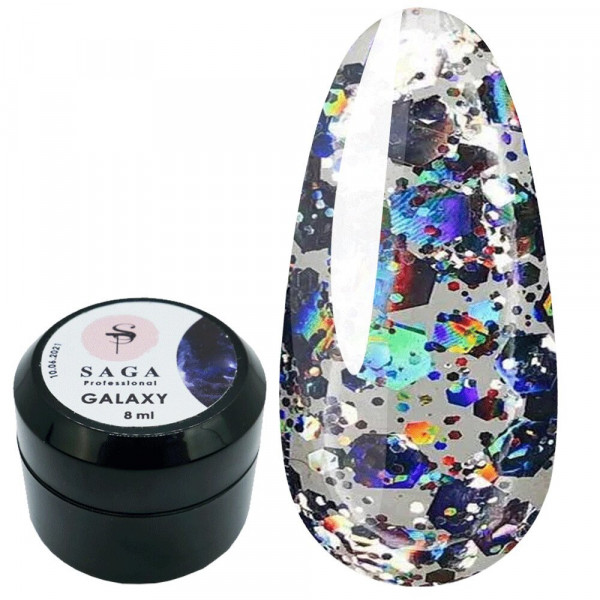 SAGA Galaxy glitter 5 ml No. 01