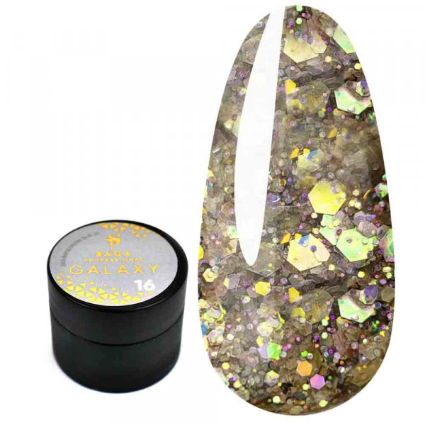 SAGA Galaxy glitter 5 ml No. 16