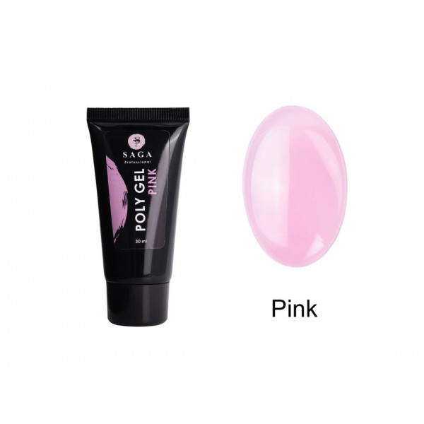 SAGA Poly Gel Pink 30 ml