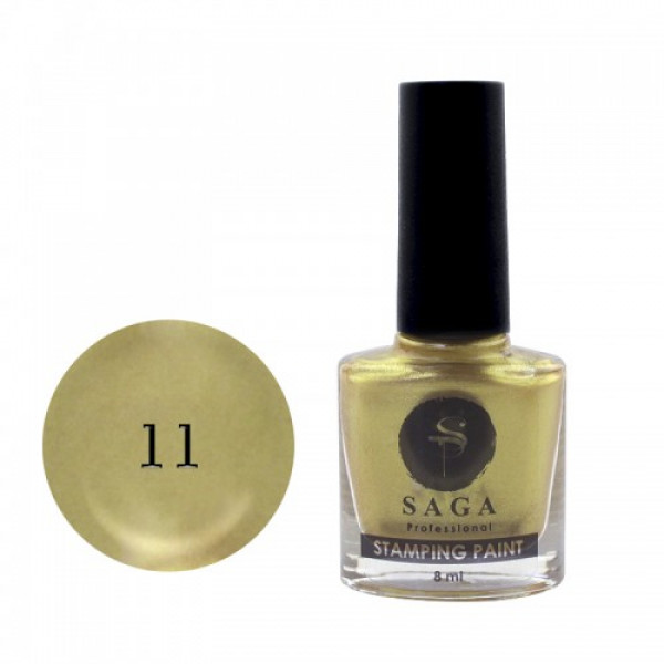 SAGA stamping paint No. 11 gold 8 ml