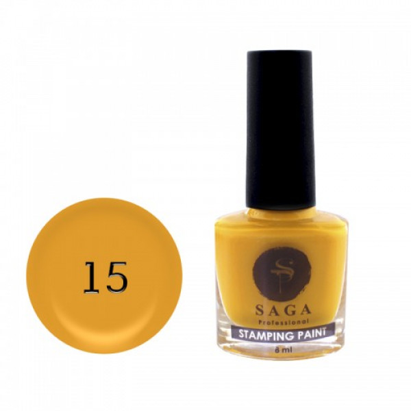 SAGA stamping paint No. 15 saffron 8 ml