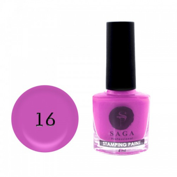 SAGA stamping paint No. 16 fuchsia 8 ml