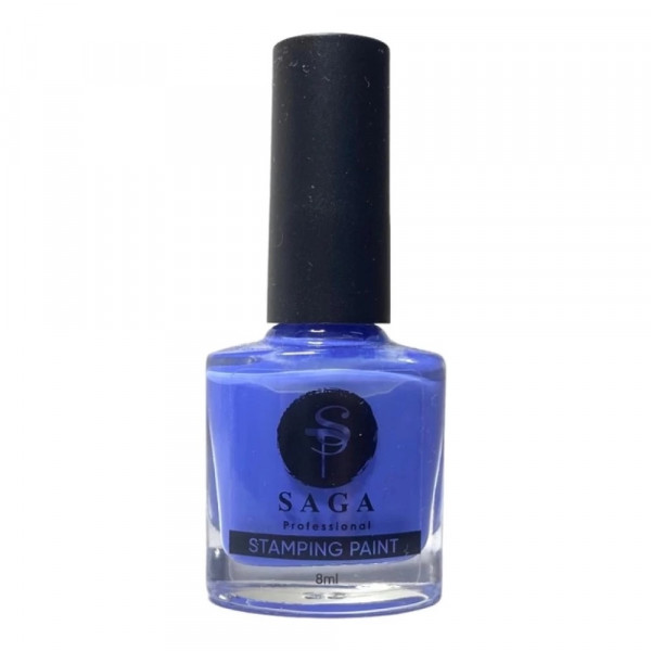 SAGA stamping paint paint No. 13 cornflower blue 8 ml