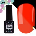Gel polish "Fluo" №001 6 ml. Kira Nails 