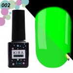 Gel polish "Fluo" №002 6 ml. Kira Nails