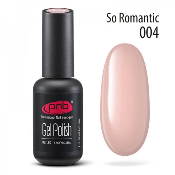 Gel polish №004 So Romantic 8 ml. PNB