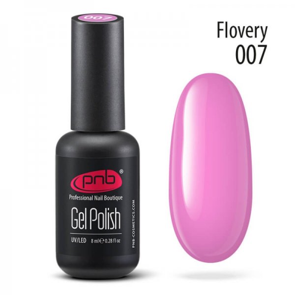 Gel polish №007 Flowery 8 ml. PNB