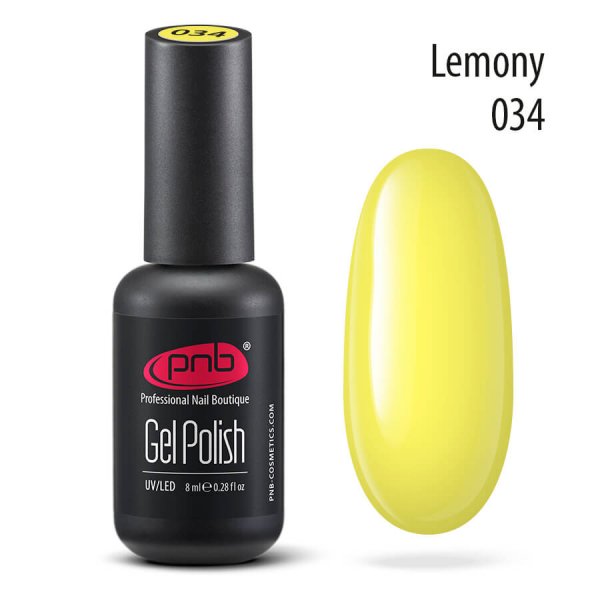 Gel polish №034 Lemony 8 ml. PNB