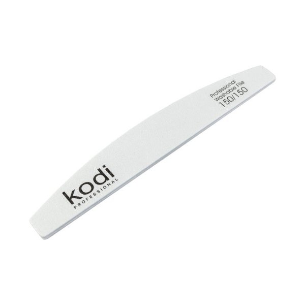 №11 Nail file "Crescent" 150/150 (color: white, size: 178/28/4) Kodi Professional 