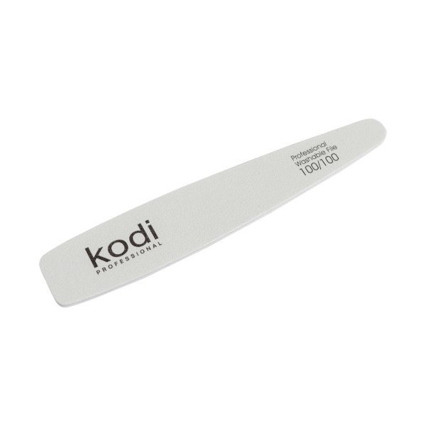 №26 Cone nail file 100/100 (color: white, size: 178/32/4) Kodi Professional