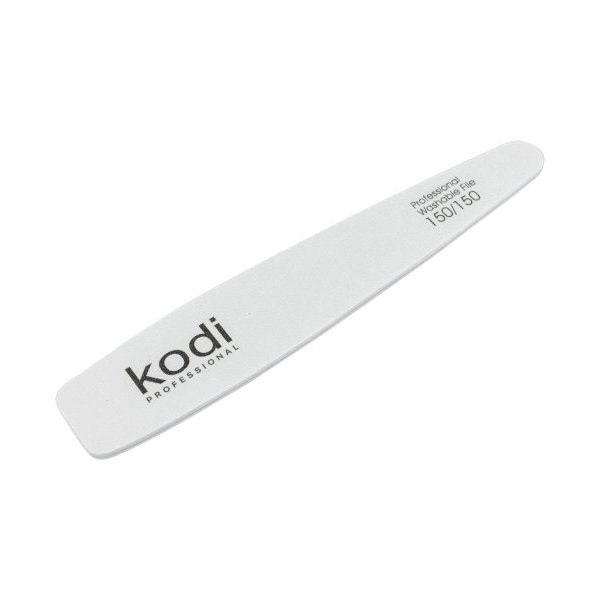 №27 Cone nail file 150/150 (color: white, size: 178/32/4) Kodi Professional
