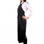 Apron long (black) 68,5*112 cm Komilfo