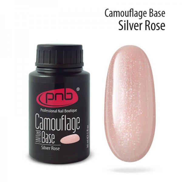 Camouflage Base Silver Rose 30 ml. PNB