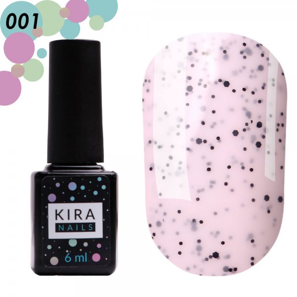 Gel polish (Chia Pudding) №001 6 ml. Kira Nails