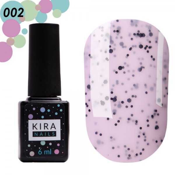Gel polish (Chia Pudding) №002 6 ml. Kira Nails