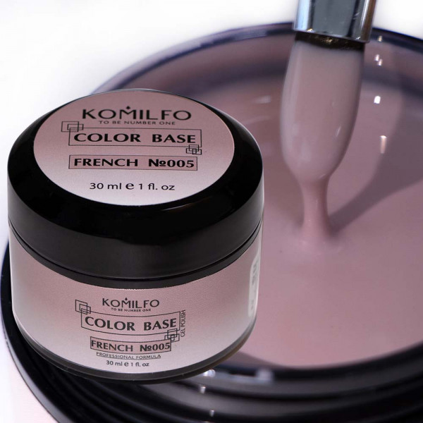 Color Base French №005 30 ml. (without brush,jar) Komilfo