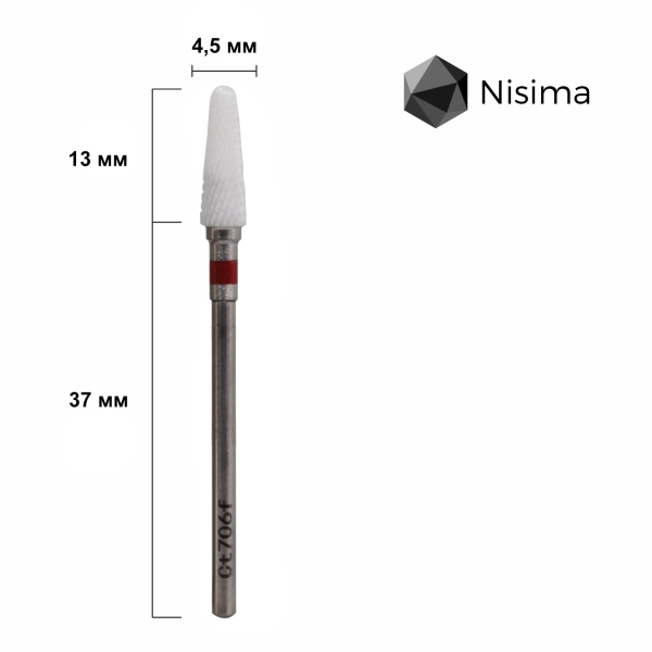 Buffing head ceramic, Ct706fK NIsima