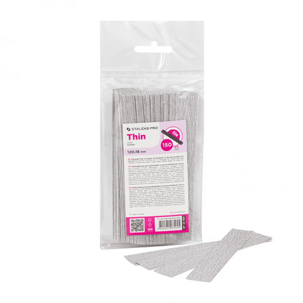 Refill pads for straight nail file SMART (DF-22-150, 50 pcs) Staleks