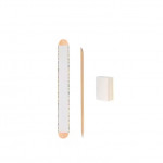 Disposable Set (Nail File 100/180, Buff 180/240, Orange Stick 110/150 mm) (NFS-30) Staleks