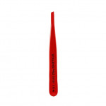 Eyebrow tweezers (TE-11/4,red) Staleks