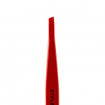 Eyebrow tweezers (TE-11/4,red) Staleks