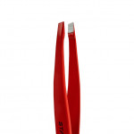 Eyebrow tweezers (TE-11/4,red) Staleks