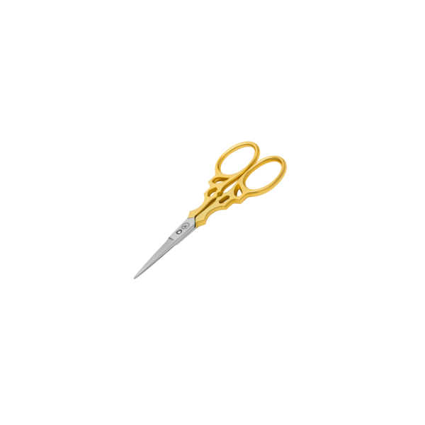 Eyebrow scissors with golden handles Kodi Professional