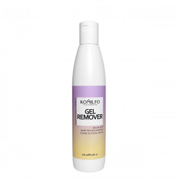 Komilfo Gel Remover 250 ml. (Жидкость для снятия гель лака/акрила)