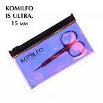 Professional scissors for cuticle Previous in dichroic case (IC Ultra 15 mm) Komilfo
