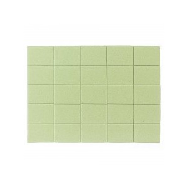Set manicure mini-baff, color: green (50 pcs., abrasive: 120/120) Kodi Professional