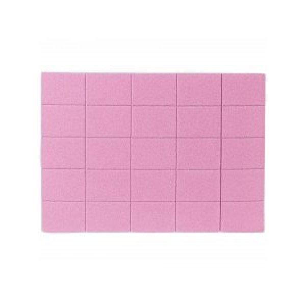 Set manicure mini-baff, color: pink (50 pcs., abrasive: 120/120) Kodi Professional