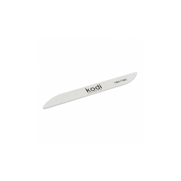 Nail file "Boomerang" 180/180 (color: gray, size: 178/20/2) Kodi Professional