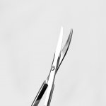 Nail scissors SAFE+ in transparent case (22 mm) Komilfo