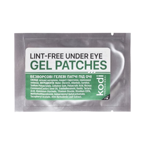 Lint-free (hairless) gel patches under the eyes Kodi Professional