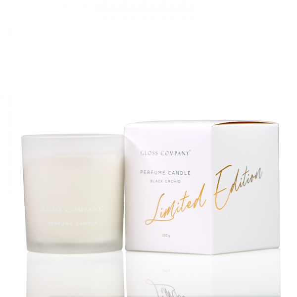 Perfumed candle Black Orchid 230 g. GLOSS