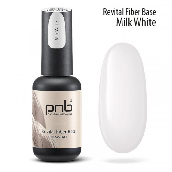 Revital Fiber Base Milk White (hema free) 8 ml. PNB