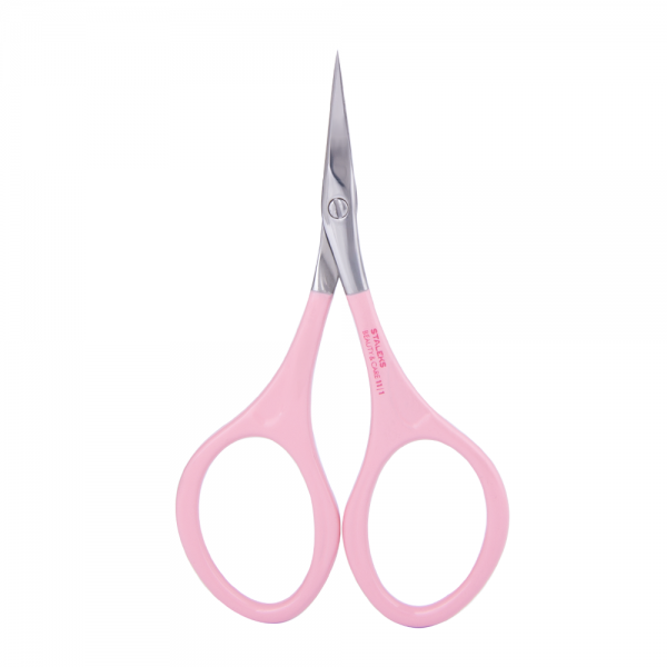 Pink cuticle scissors beauty & care  (SBC-11/1) Staleks