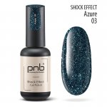 Gel polish Shock Effect №03 Azure 8 ml. PNB