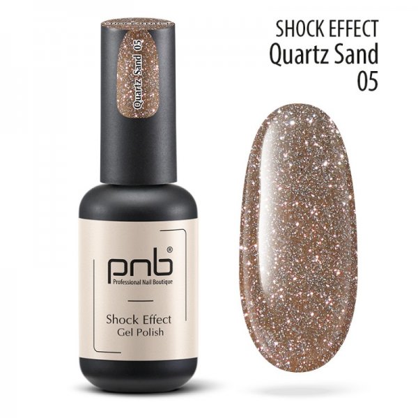 Gel polish Shock Effect №05 Quartz sand 8 ml. PNB