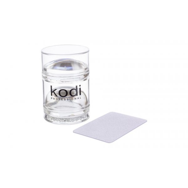 Stamping Set (double-sided stamp with 2 silicone pillows and plastic scraper) Kodi Professional