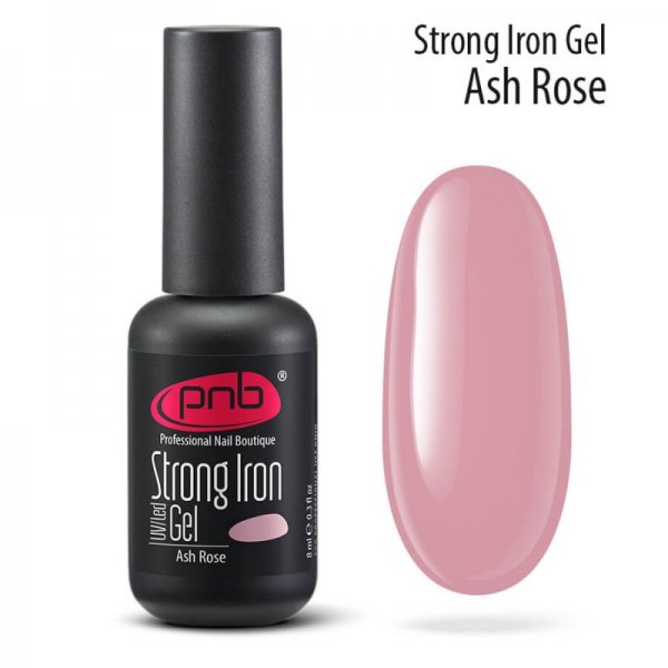 UV/LED Strong Iron Gel Ash Rose 8 ml. PNB