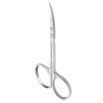 Professional scissors for cuticle EXCLUSIVE "Magnolia" (SX-22/1) Staleks